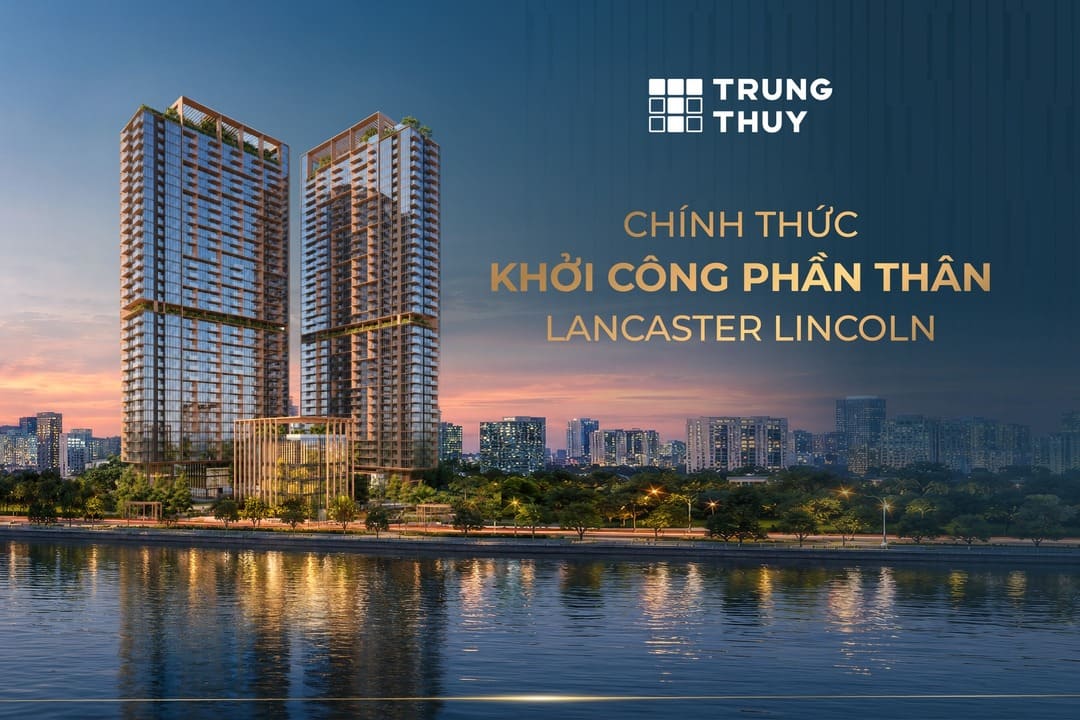 Không gian sống sang trọng bên trong tổ hợp căn hộ cao cấp Lancaster Lincoln