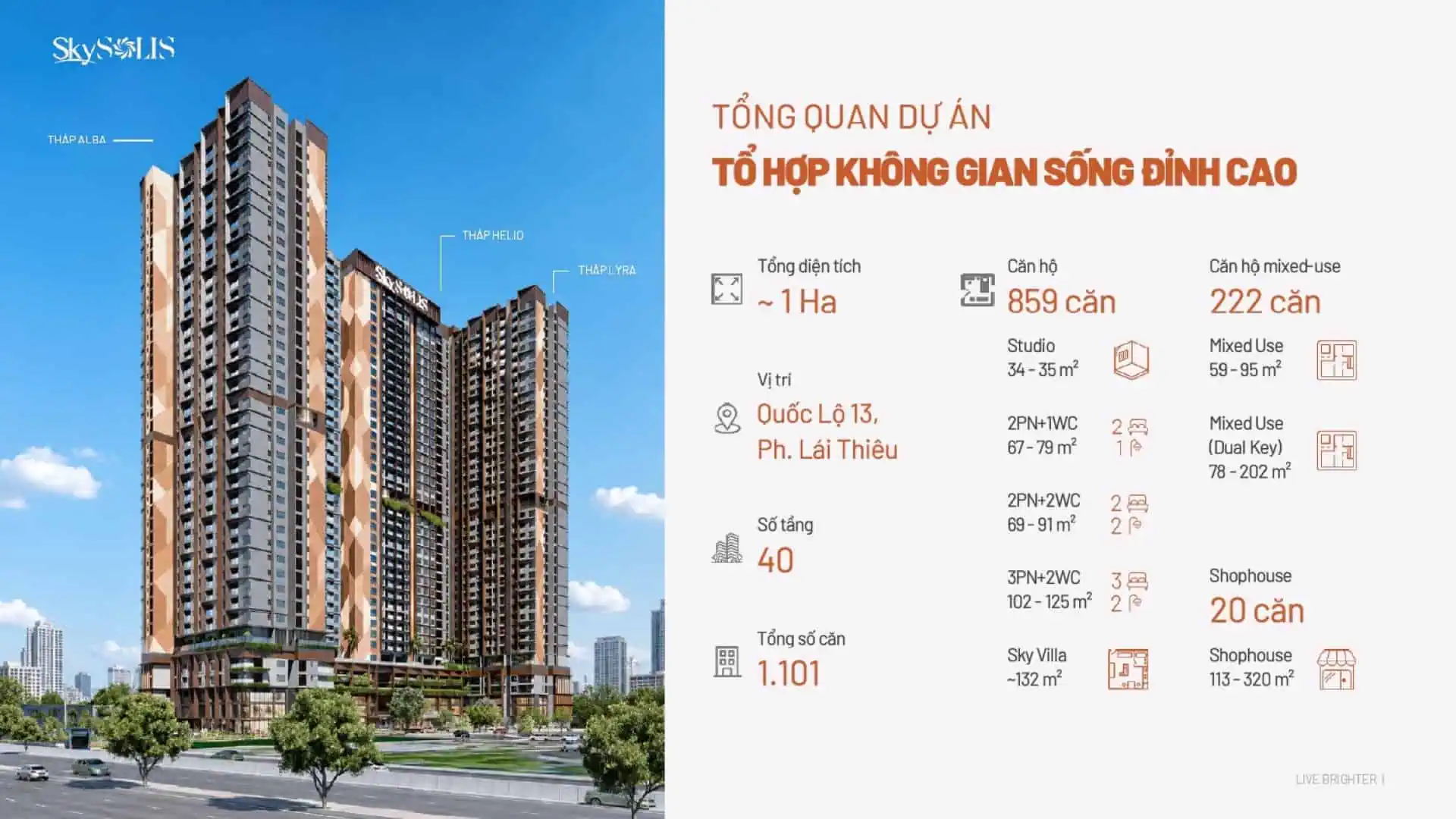 Tổng quan dự án Sky Solis